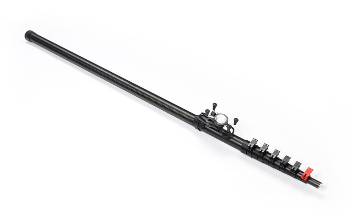 10m 30ft teleskopický stožár kamery