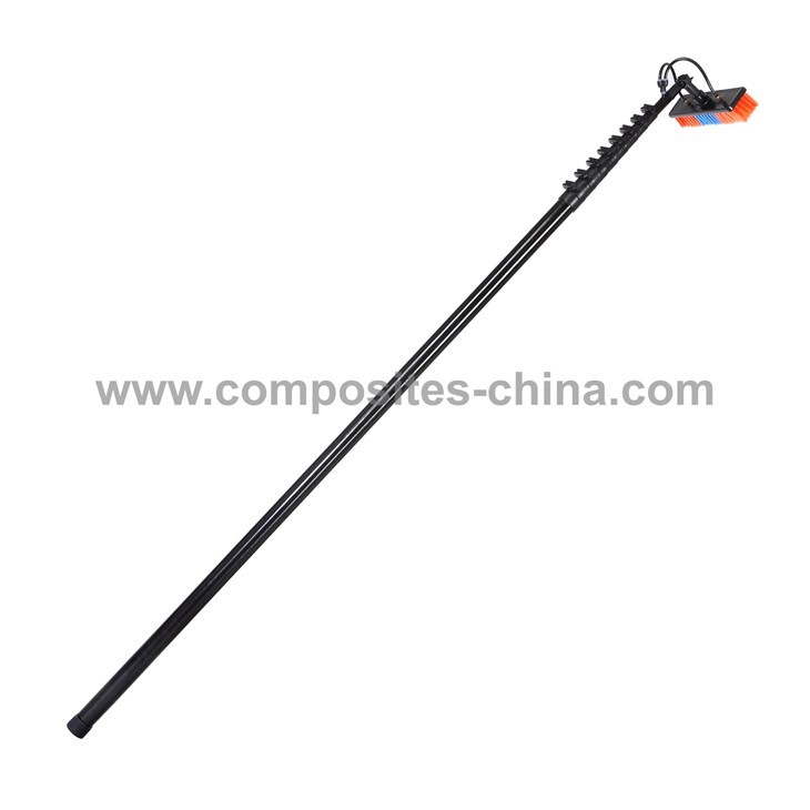 15m tyč na čištění oken z uhlíkových vláken